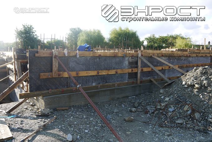 Применение стеклопластиковой арматуры "ROCKBAR" в фундаменте дома, г. Новороссийск